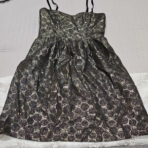 Kensie Kids Black and Silver Formal Dress